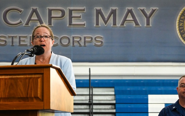 USNCC President Visits Coast Guard Training Center Cape May as VIP