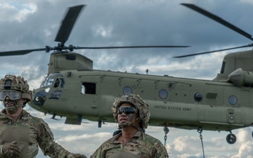 Operation Lethal Eagle III Sustainment Sling Load