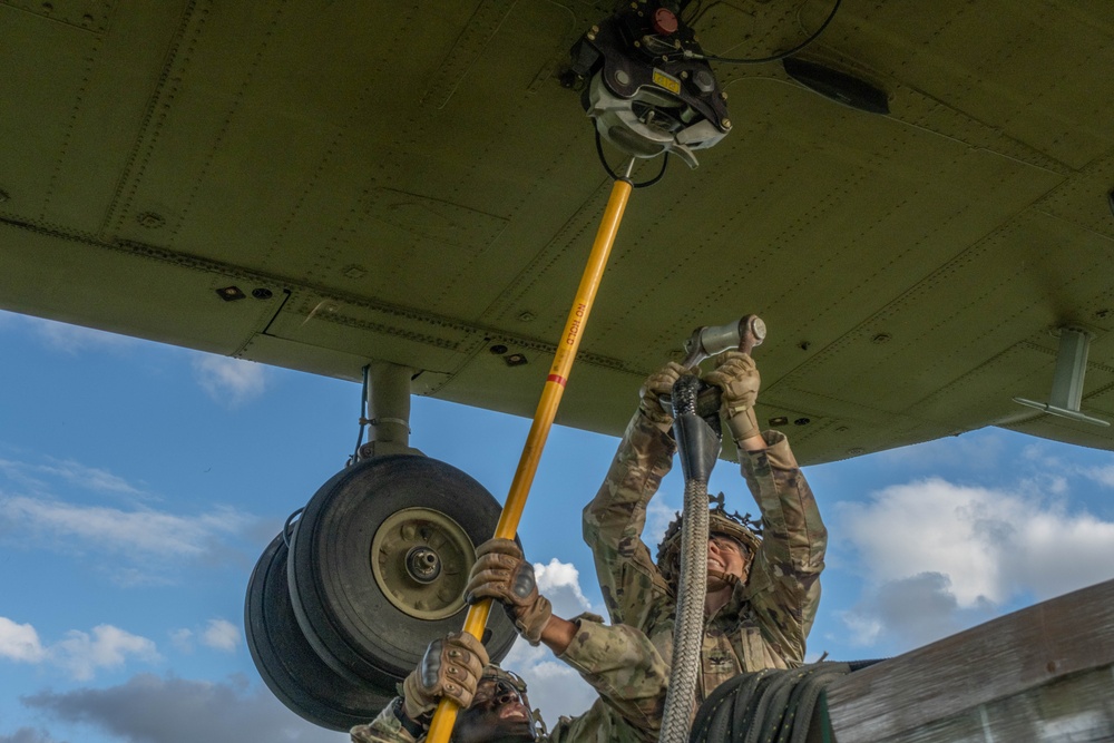 Operation Lethal Eagle III Sustainment Sling Load