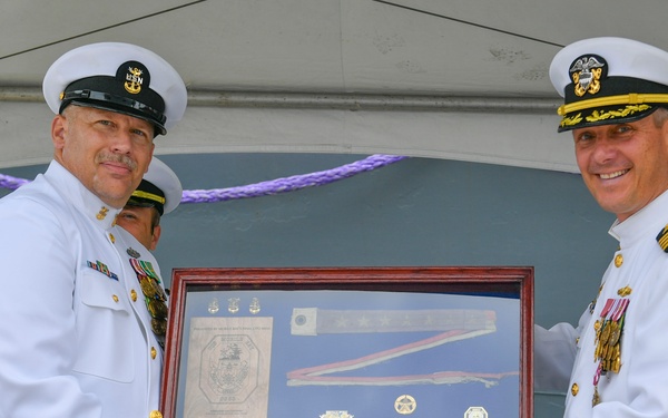 USS Mobile Bay Decommissioning