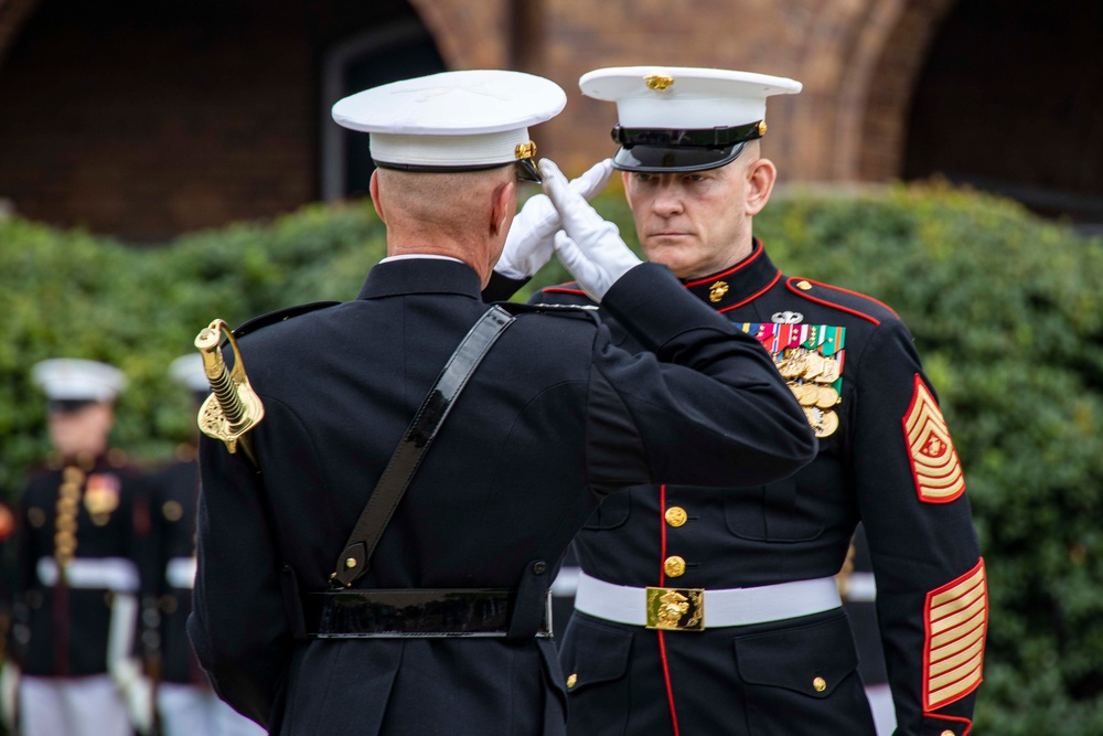 Sergeant Major of the Marine Corps Relief and Appointment Ceremony