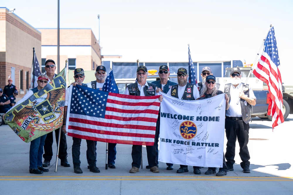 Idaho Army National Guard Soldiers Return Home