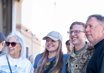 Idaho Army National Guard Soldiers Return Home