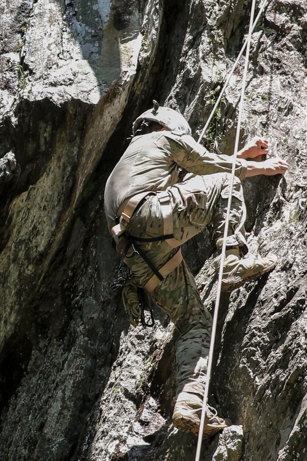 Vermont National Guard's 3-172 Alpha Company, 3rd of the 172nd Infantry Train in the Green Mountains