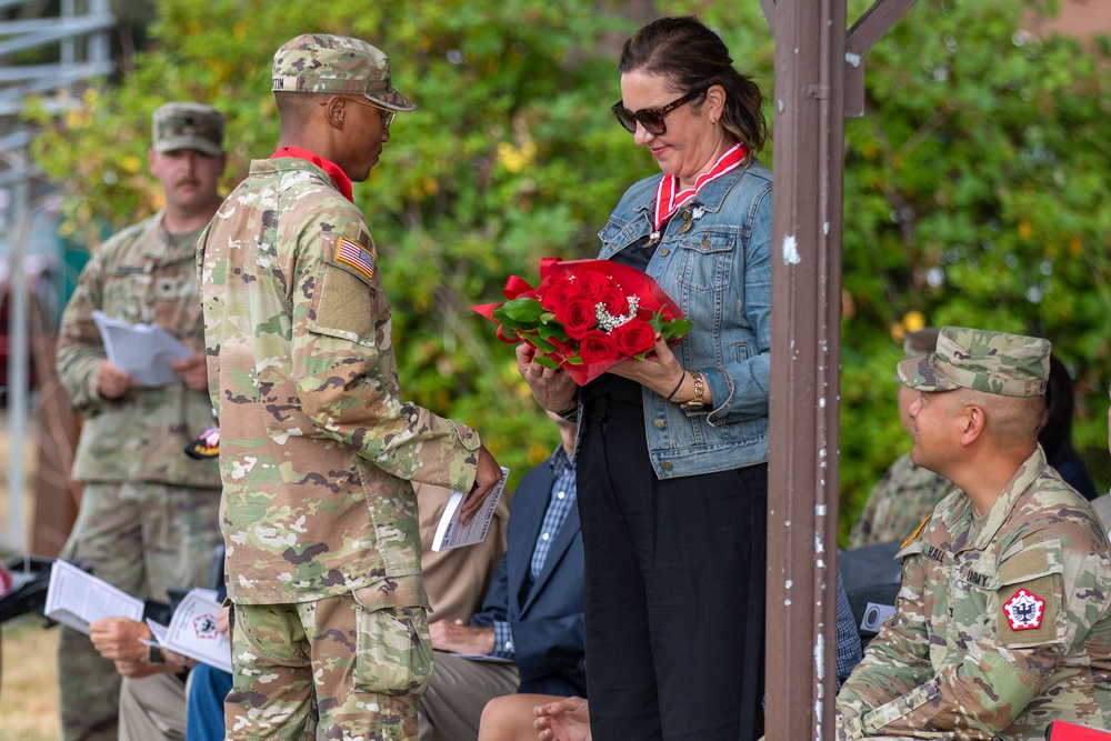 555th Engineer Brigade Change of Command