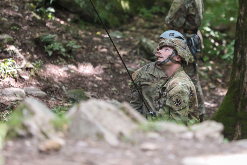 Vermont National Guard's 3-172 Infantry Train in the Green Mountains