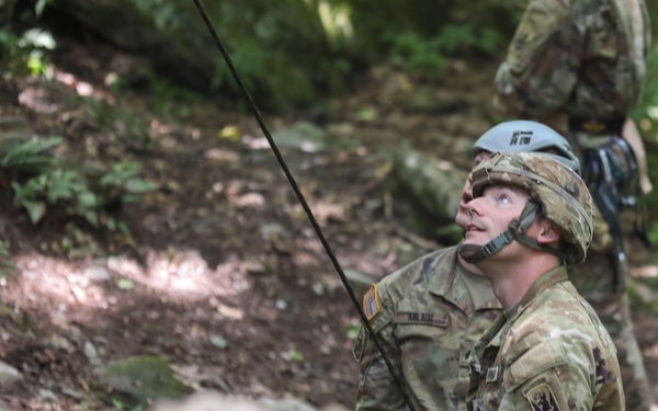Vermont National Guard's 3-172 Infantry Train in the Green Mountains