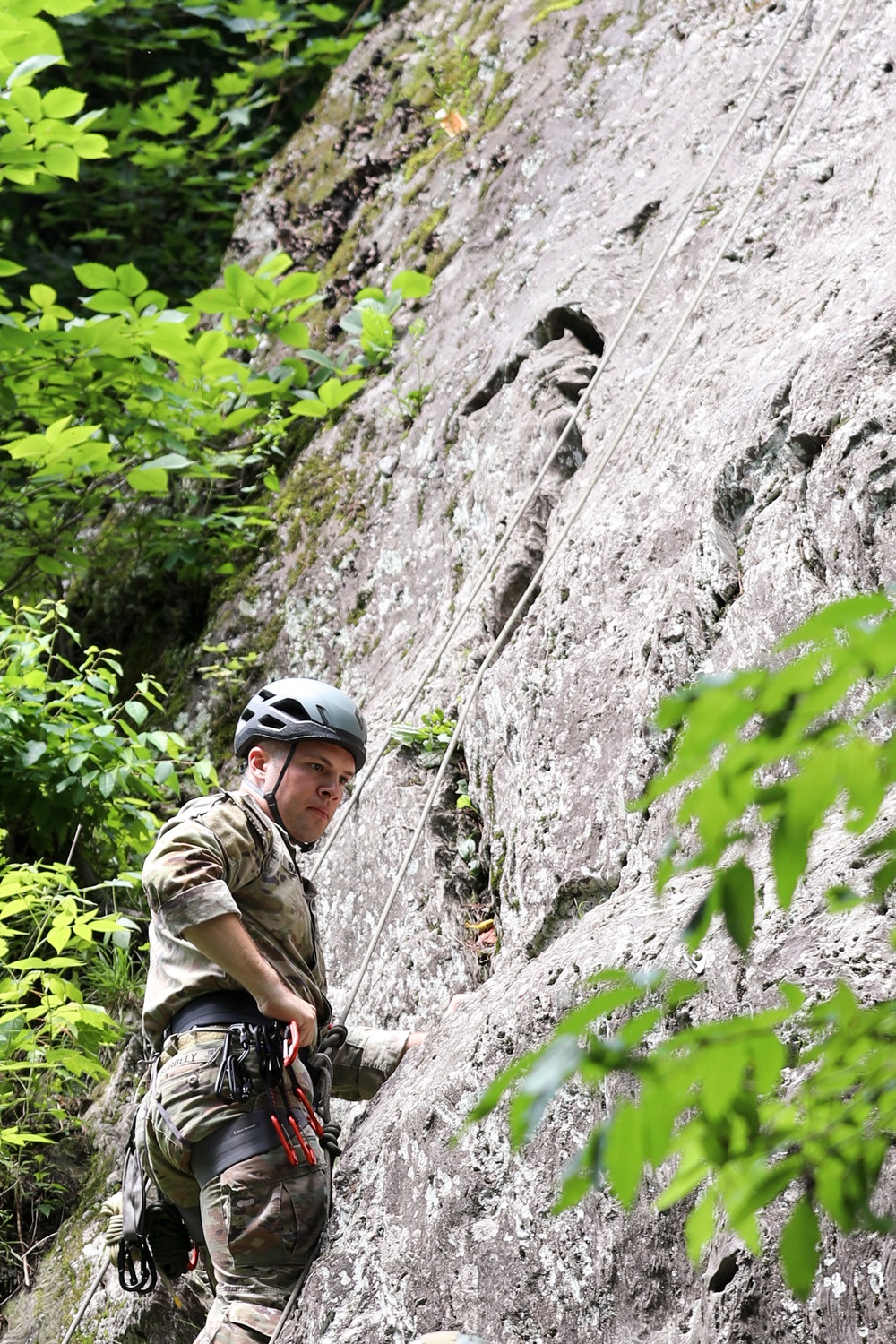 Vermont National Guard's 3-172 Infantry Train in the Green Mountains