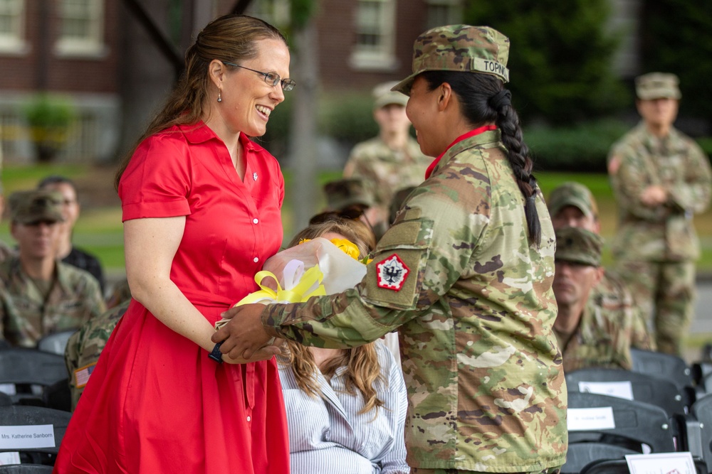 555th Engineer Brigade Change of Command