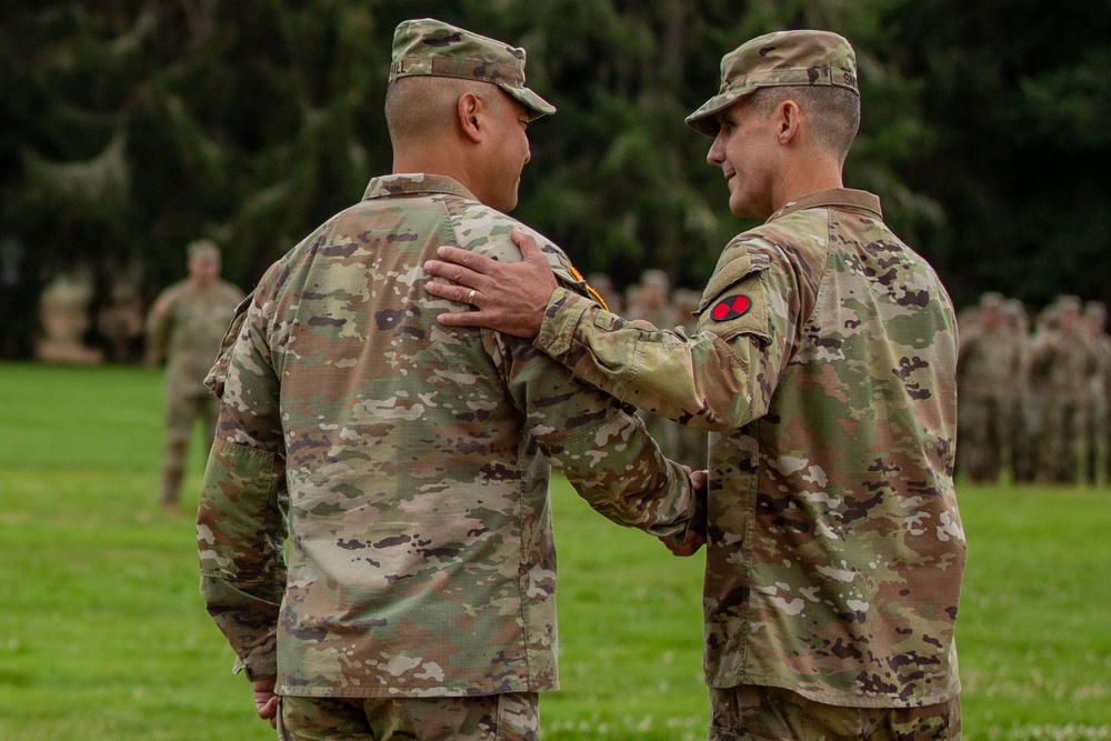 555th Engineer Brigade Change of Command