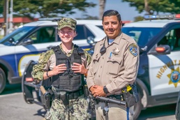 Navy, Police Bring Community Closer