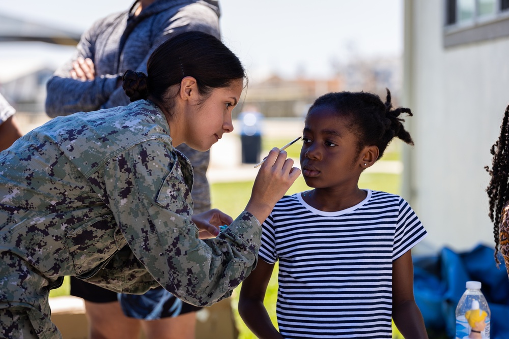 Navy, Police Bring Community Closer