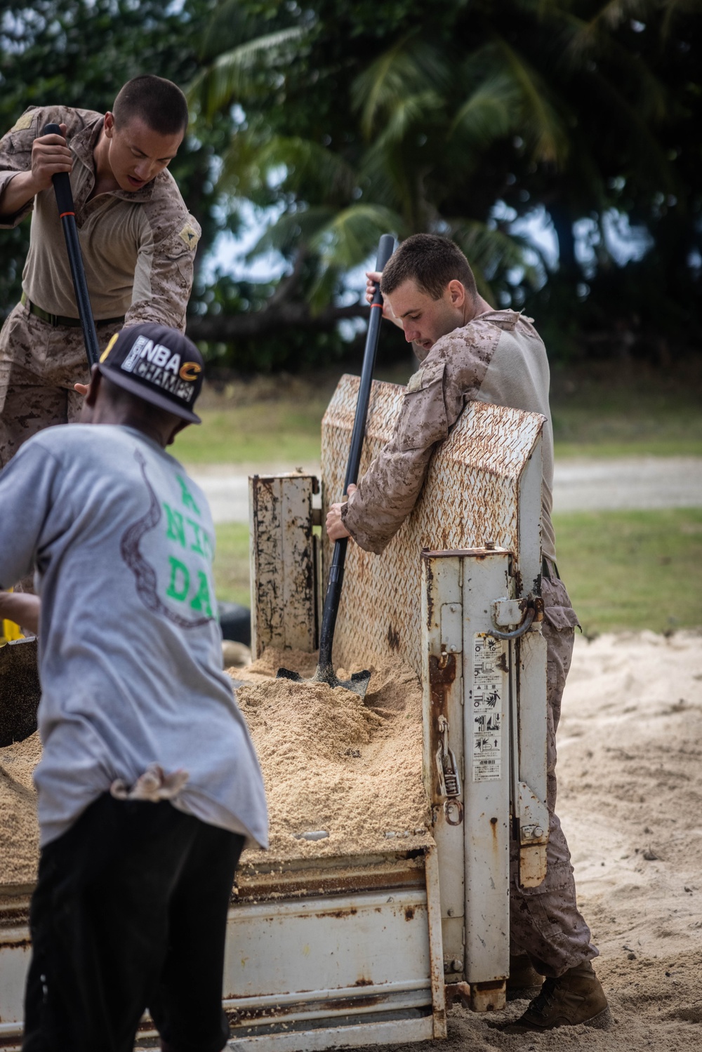 Bump. Set. Spike. MCED-P helps rebuild volleyball pit