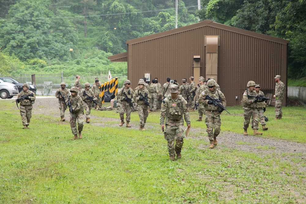 HHC, USAG Yongsan-Casey Conducts Situational Training Exercise