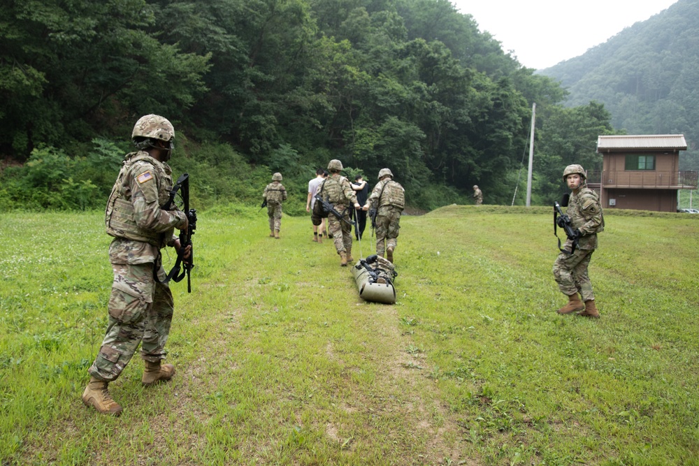 HHC, USAG Yongsan-Casey Conducts Situational Training Exercise