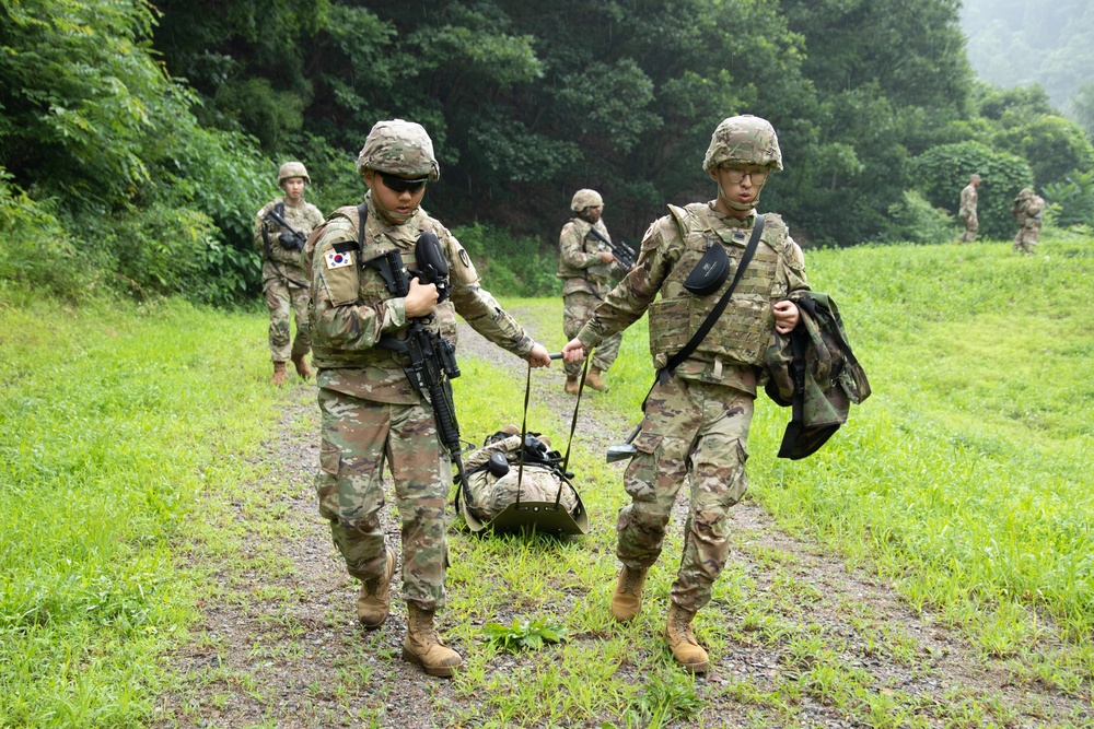 HHC, USAG Yongsan-Casey Conducts Situational Training Exercise