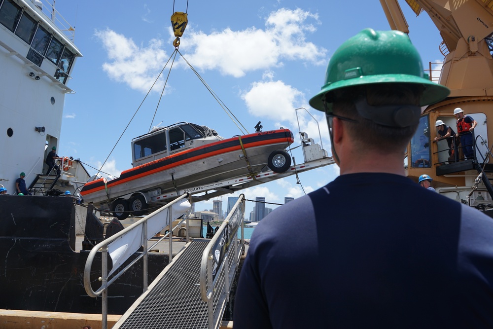 Coast Guard, agencies continue response to Western Maui Fires