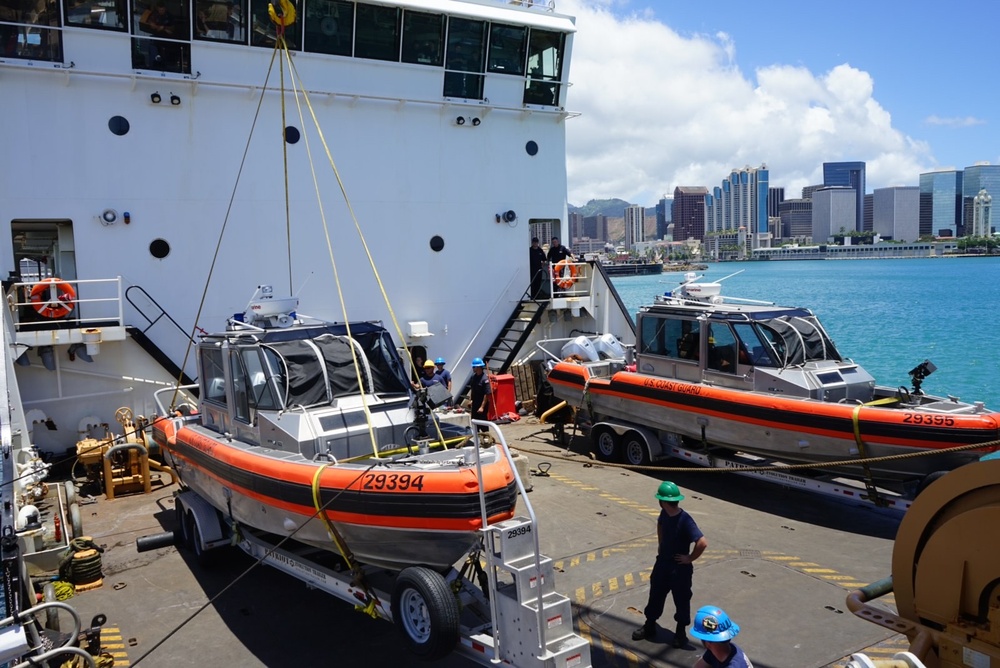 Coast Guard, agencies continue response to Western Maui Fires