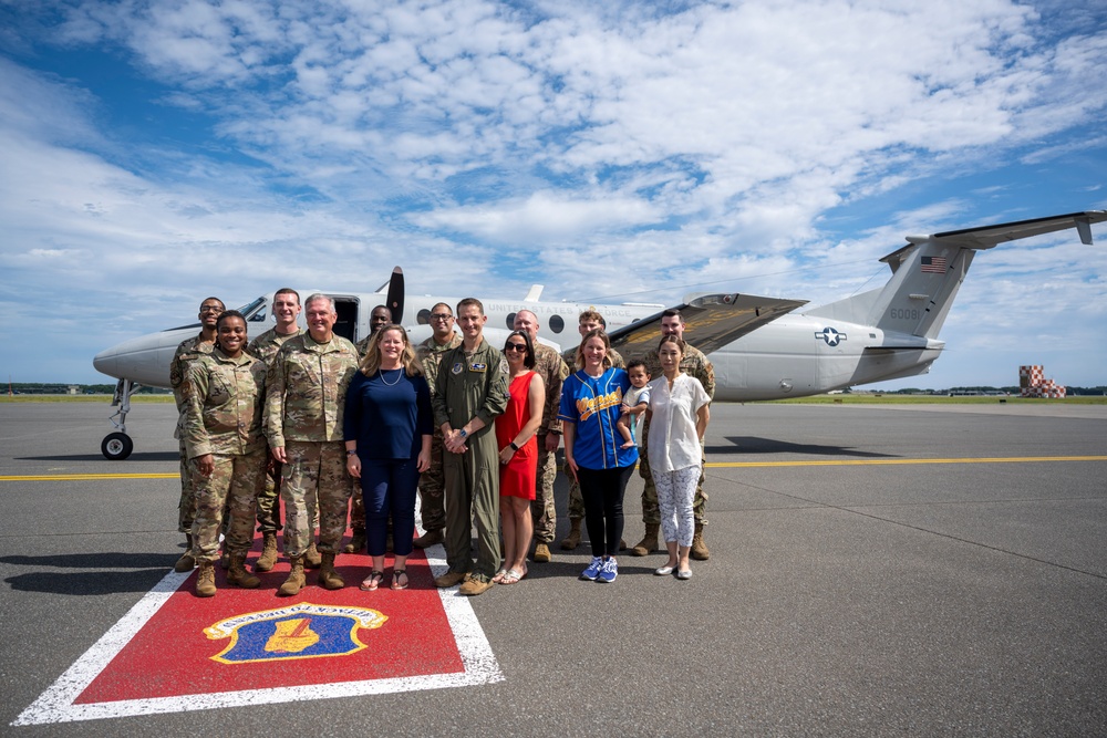 USFJ, 5th Air Force commander visits Misawa Air Base