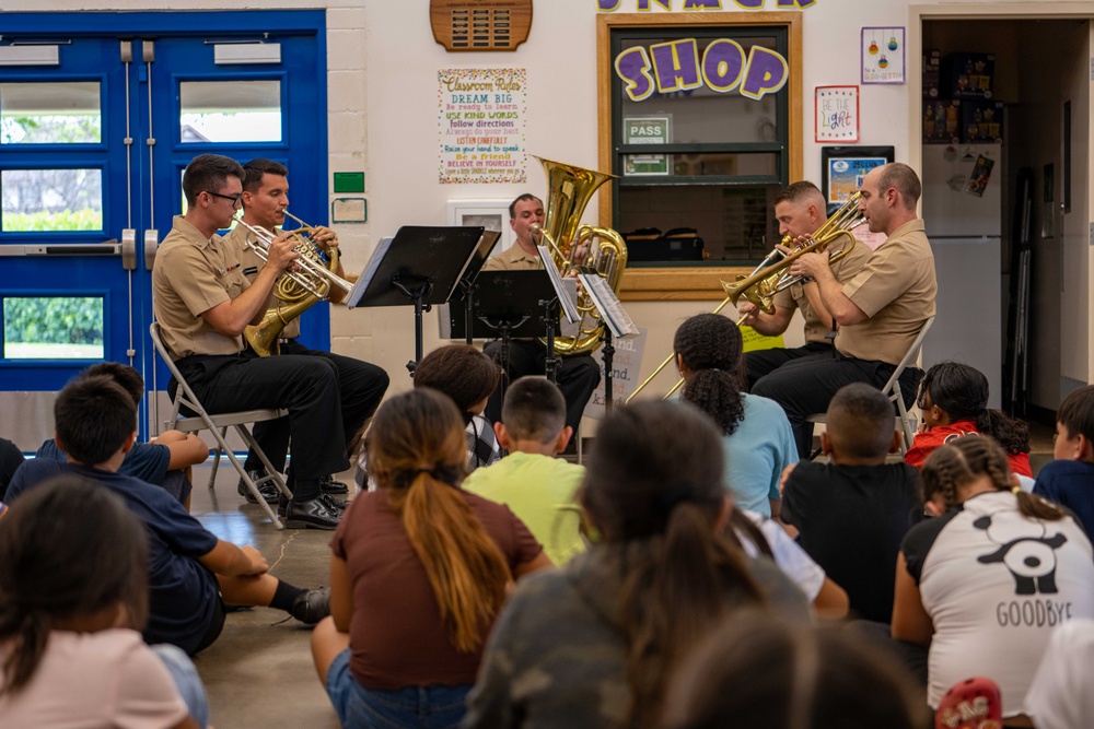 PACFLT Band Performs at Boys and Girls Club of Hawaii