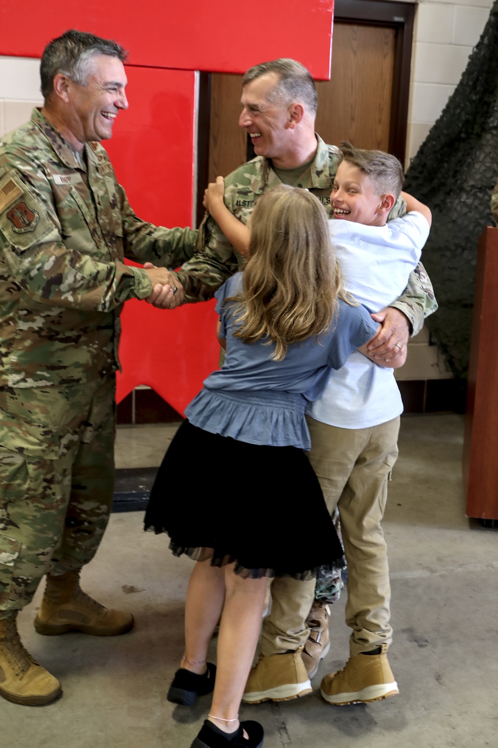 Command of Wisconsin’s Red Arrow Brigade Passes from Alston to Elder