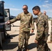 U.S. Armed Forces attend a Distinguished Visitor event during Northern Lightning 23