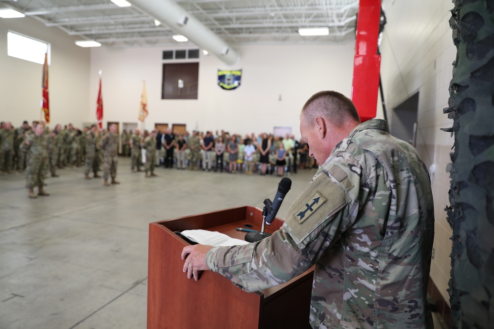 Command of Wisconsin’s Red Arrow Brigade Passes from Alston to Elder