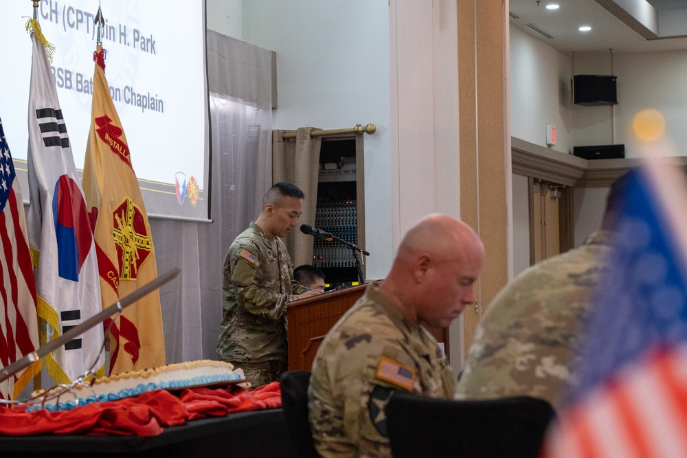 USAG Yongsan-Casey Celebrates the 248th Chaplain Corps Birthday