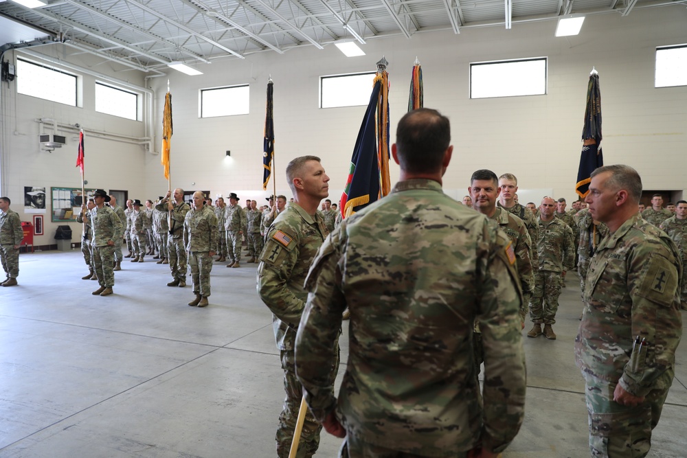 Command of Wisconsin’s Red Arrow Brigade Passes from Alston to Elder