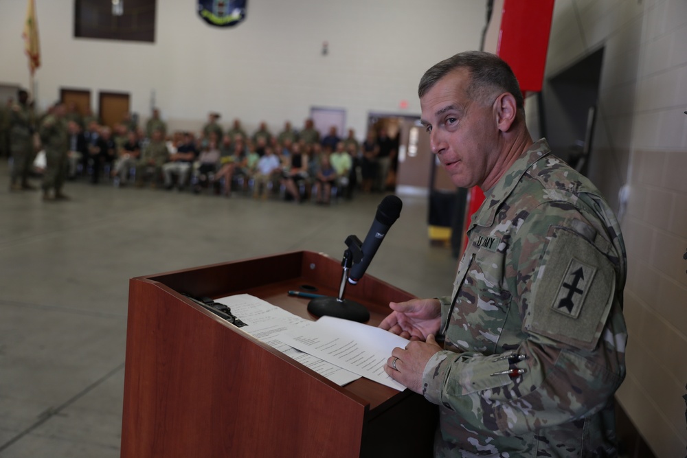 Command of Wisconsin’s Red Arrow Brigade Passes from Alston to Elder