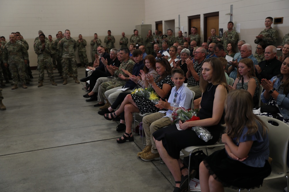 Command of Wisconsin’s Red Arrow Brigade Passes from Alston to Elder