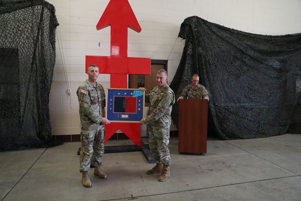 Command of Wisconsin’s Red Arrow Brigade Passes from Alston to Elder