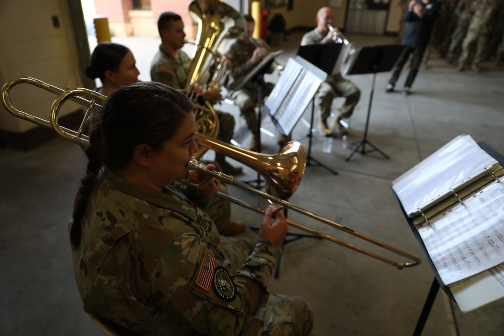 Command of Wisconsin’s Red Arrow Brigade Passes from Alston to Elder