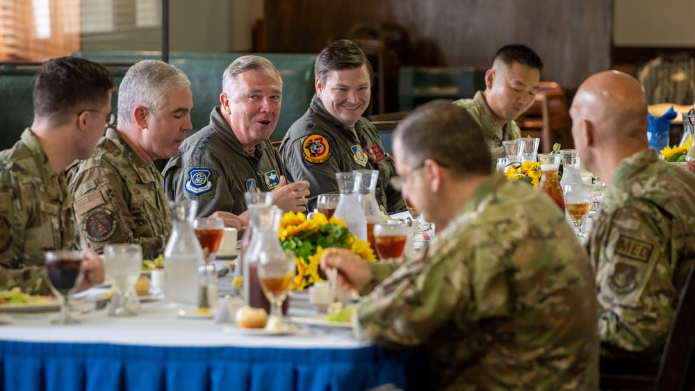 USFJ, 5th Air Force commander visits Misawa Air Base