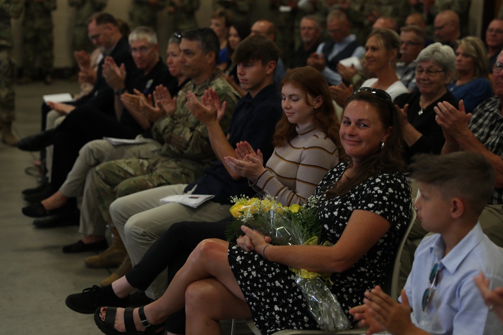 Command of Wisconsin’s Red Arrow Brigade Passes from Alston to Elder