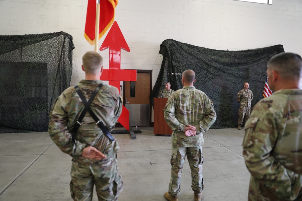 Command of Wisconsin’s Red Arrow Brigade Passes from Alston to Elder