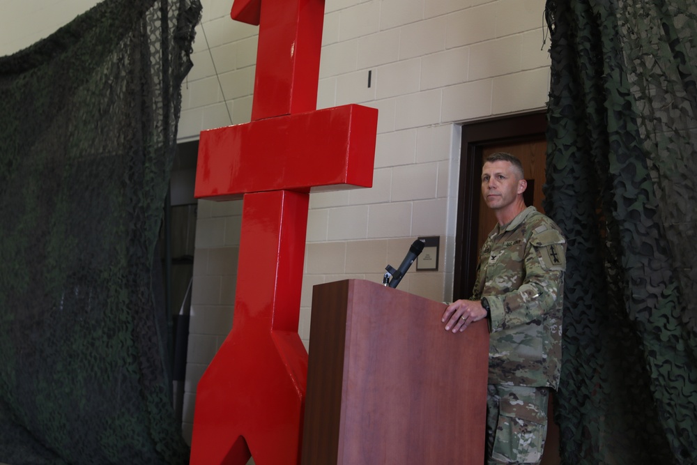 Command of Wisconsin’s Red Arrow Brigade Passes from Alston to Elder