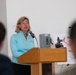 U.S. Armed Forces attend a Distinguished Visitor event during Northern Lightning 23