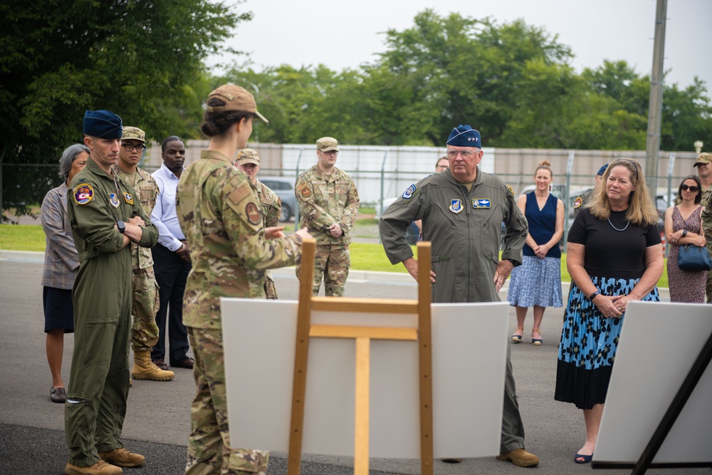 USFJ, 5th Air Force commander visits Misawa Air Base