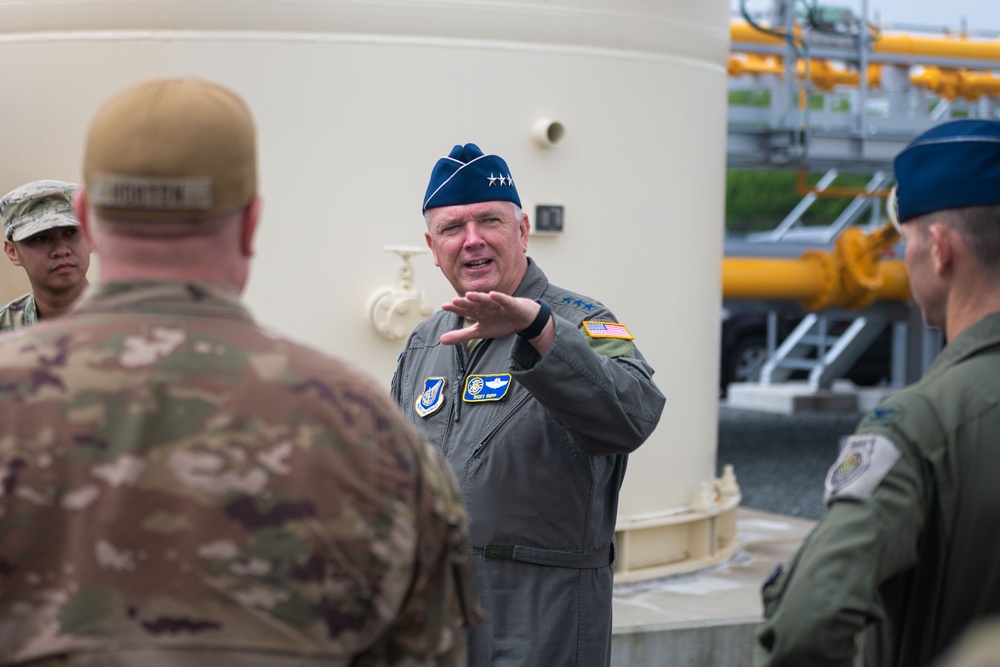 USFJ, 5th Air Force commander visits Misawa Air Base