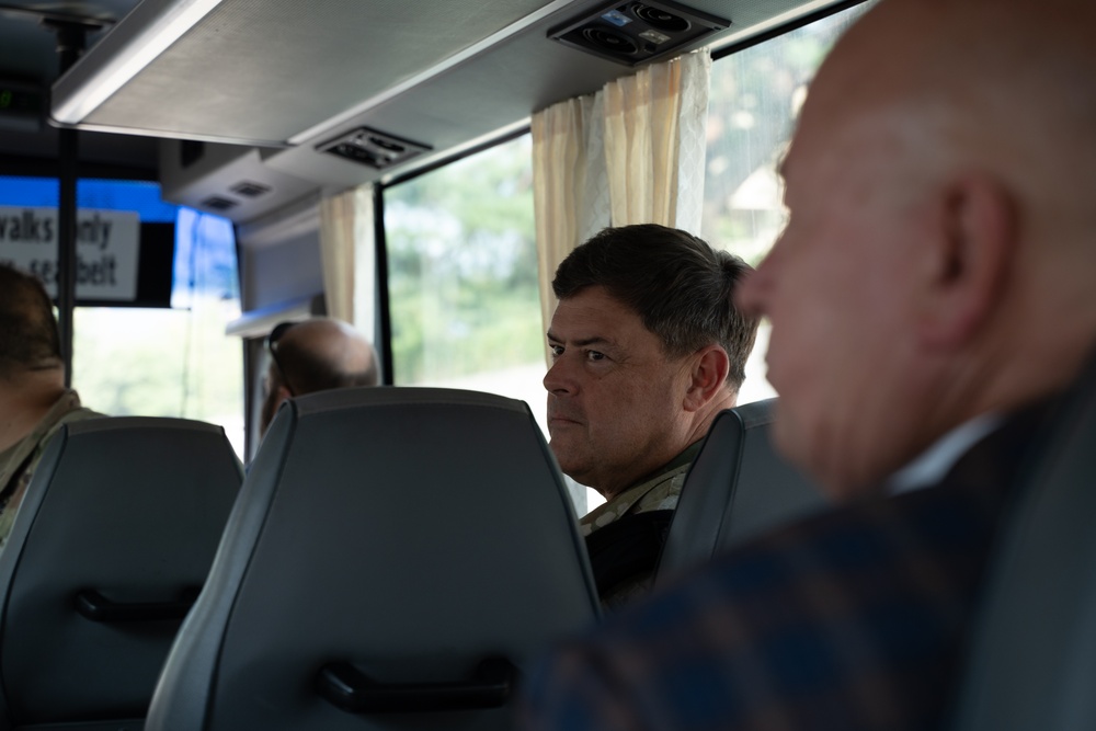 Lt. Gen. Burleson Tours Camp Casey