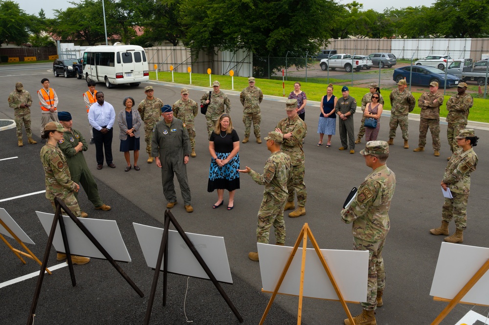 USFJ, 5th Air Force commander visits Misawa Air Base