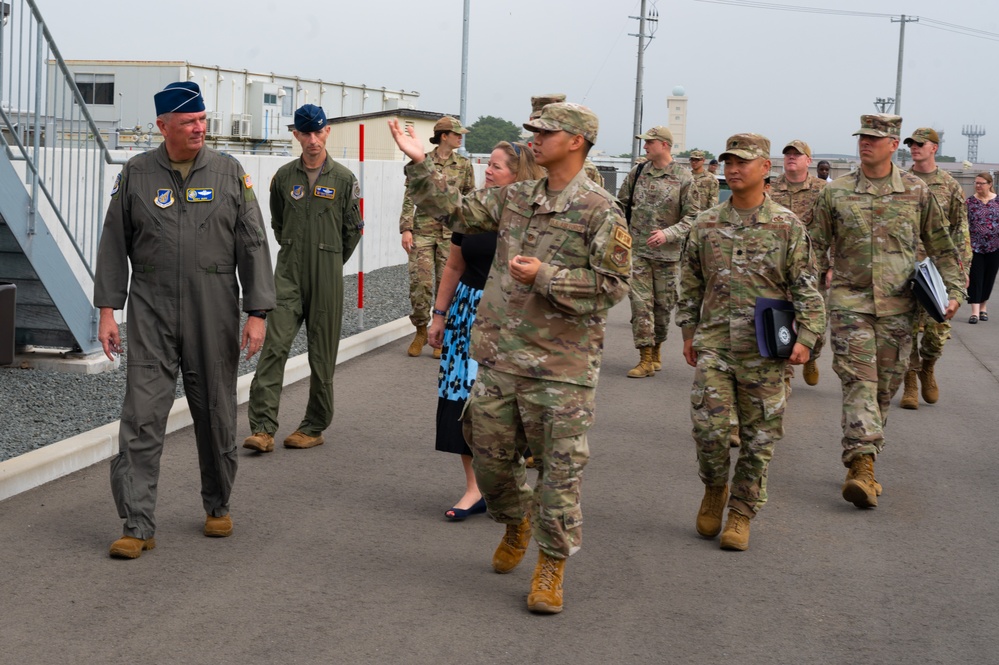 USFJ, 5th Air Force commander visits Misawa Air Base