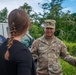 Staff Delegates Tour Proposed Sites for Guam Defense System