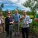 Staff Delegates Tour Proposed Sites for Guam Defense System