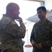 U.S. Armed Forces attend a Distinguished Visitor event during Northern Lightning 23