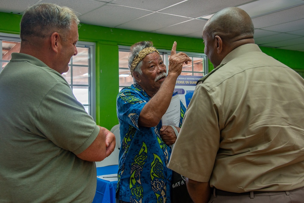 Local Residents Attend Scoping Meeting for Guam Defense System in Hagat