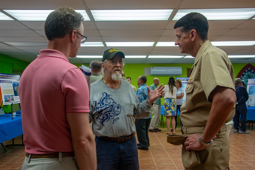 Local Residents Attend Scoping Meeting for Guam Defense System in Hagat