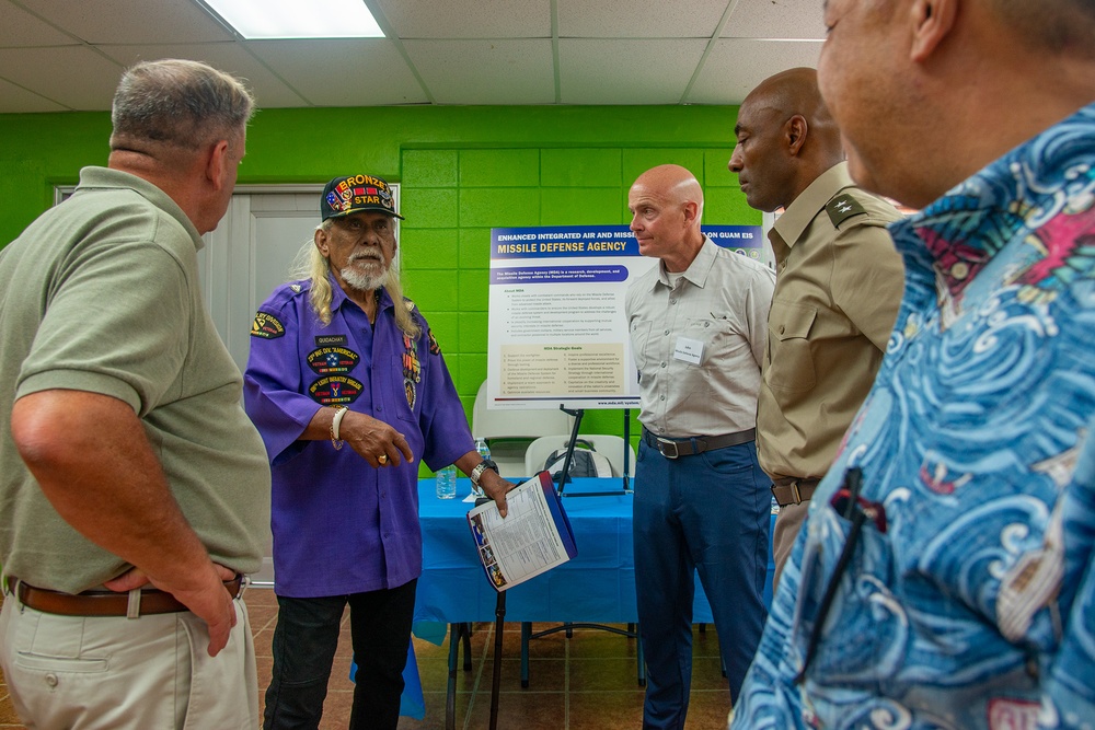 Local Residents Attend Scoping Meeting for Guam Defense System in Hagat