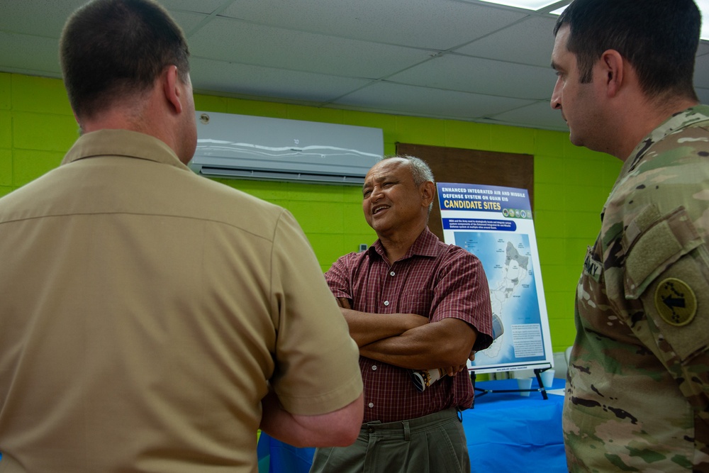 Local Residents Attend Scoping Meeting for Guam Defense System in Hagat